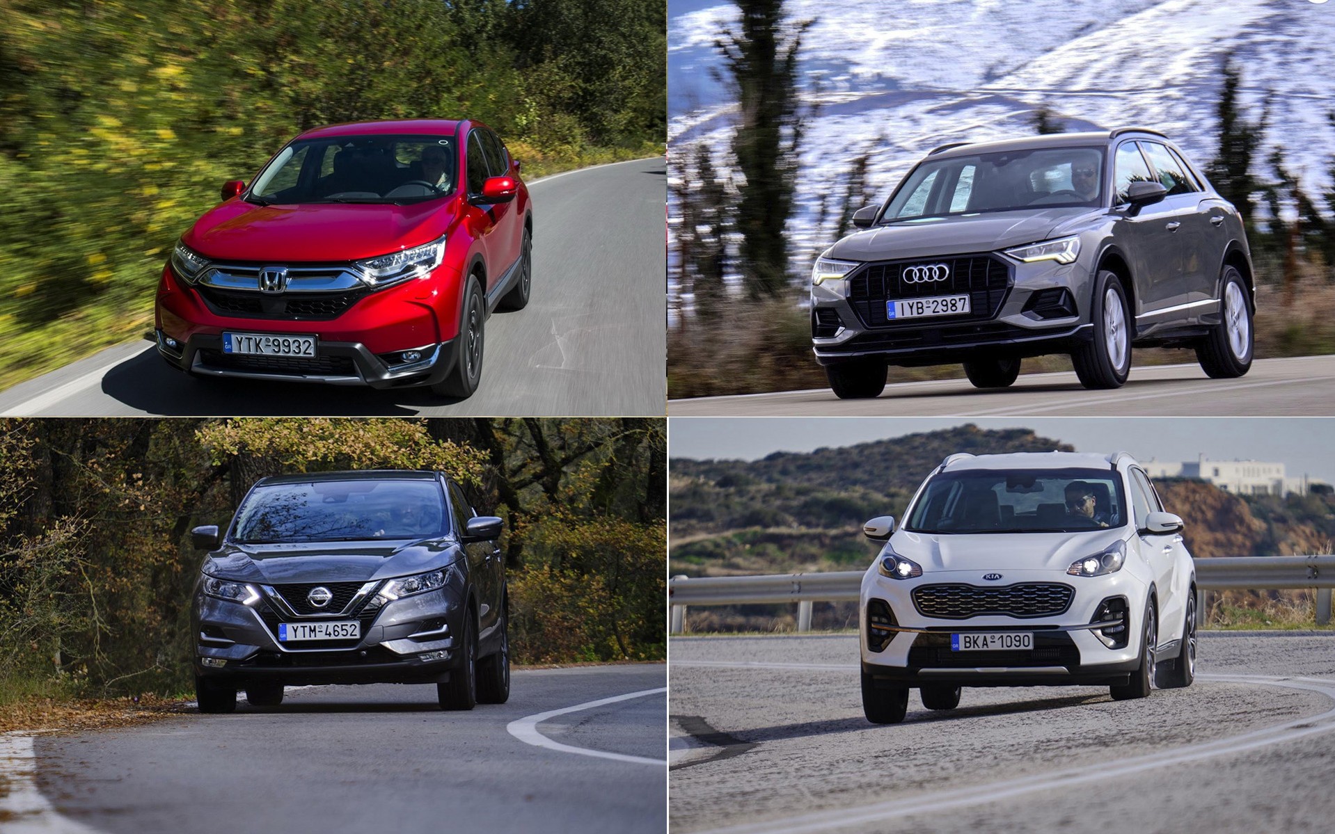 ΔΟΚΙΜΗ: 4 SUV με turbo βενζίνης