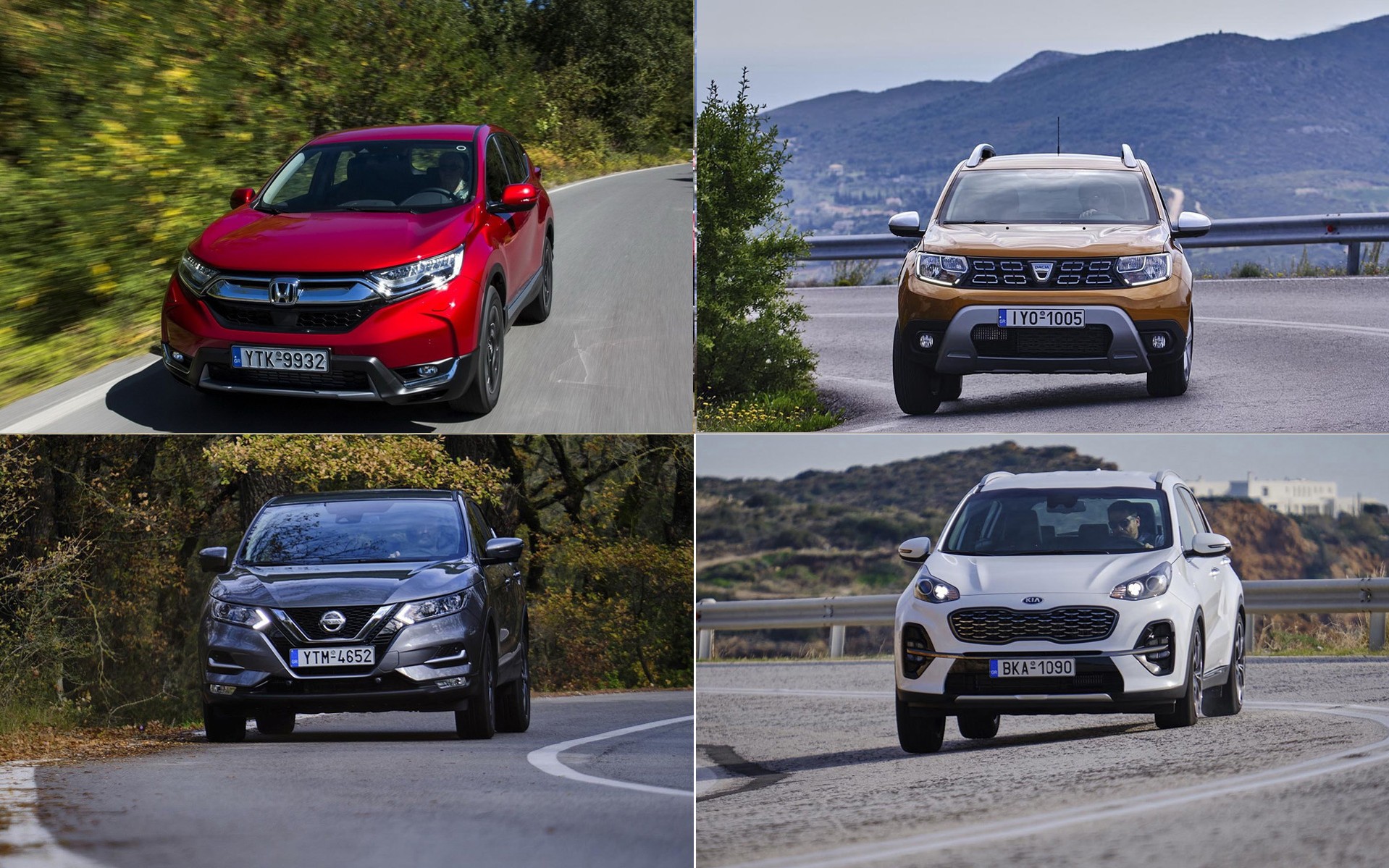 Δοκιμή 4 SUV με turbo κινητήρα βενζίνης