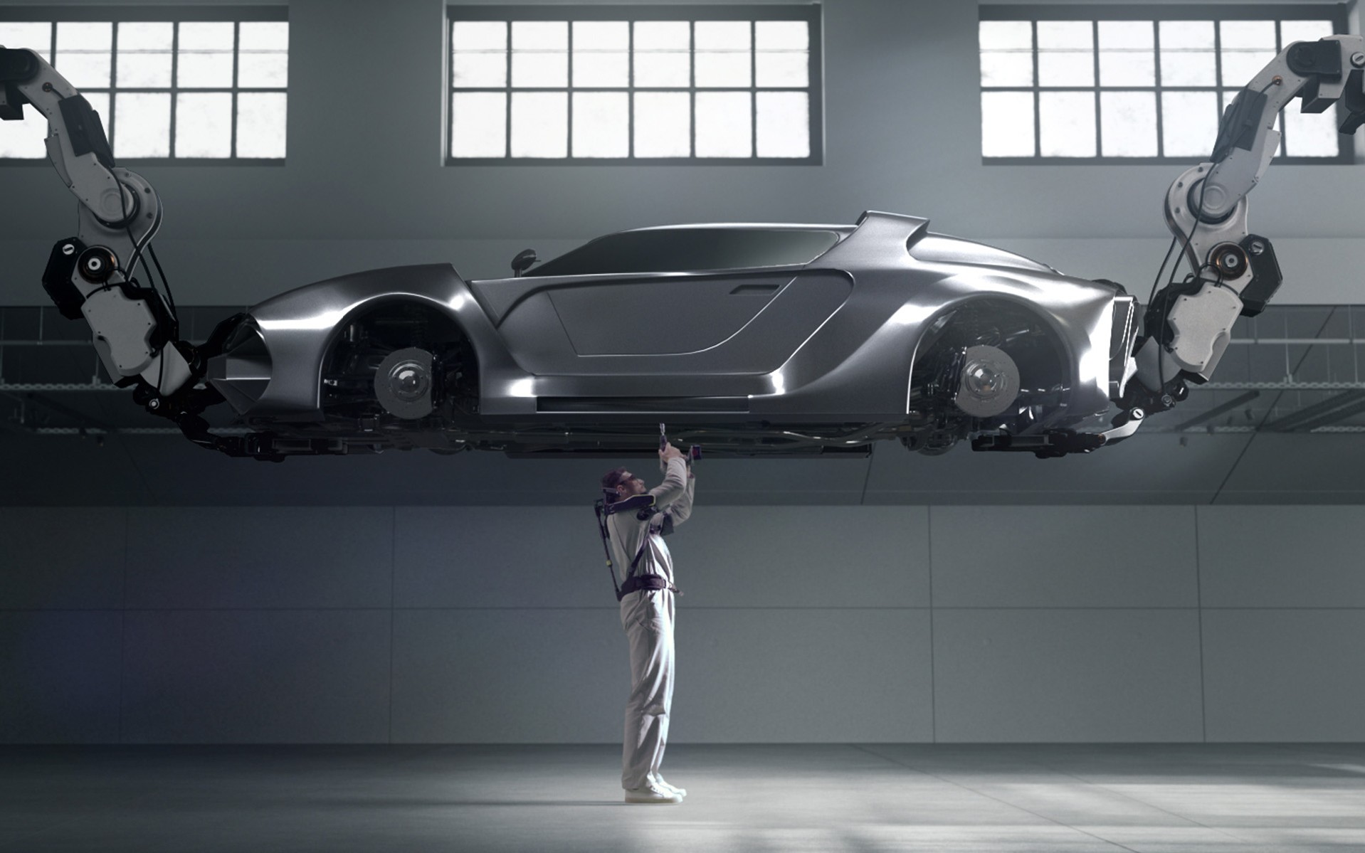 Εξωσκελετοί για τους εργαζόμενους στην αυτοκινητοβιομηχανία