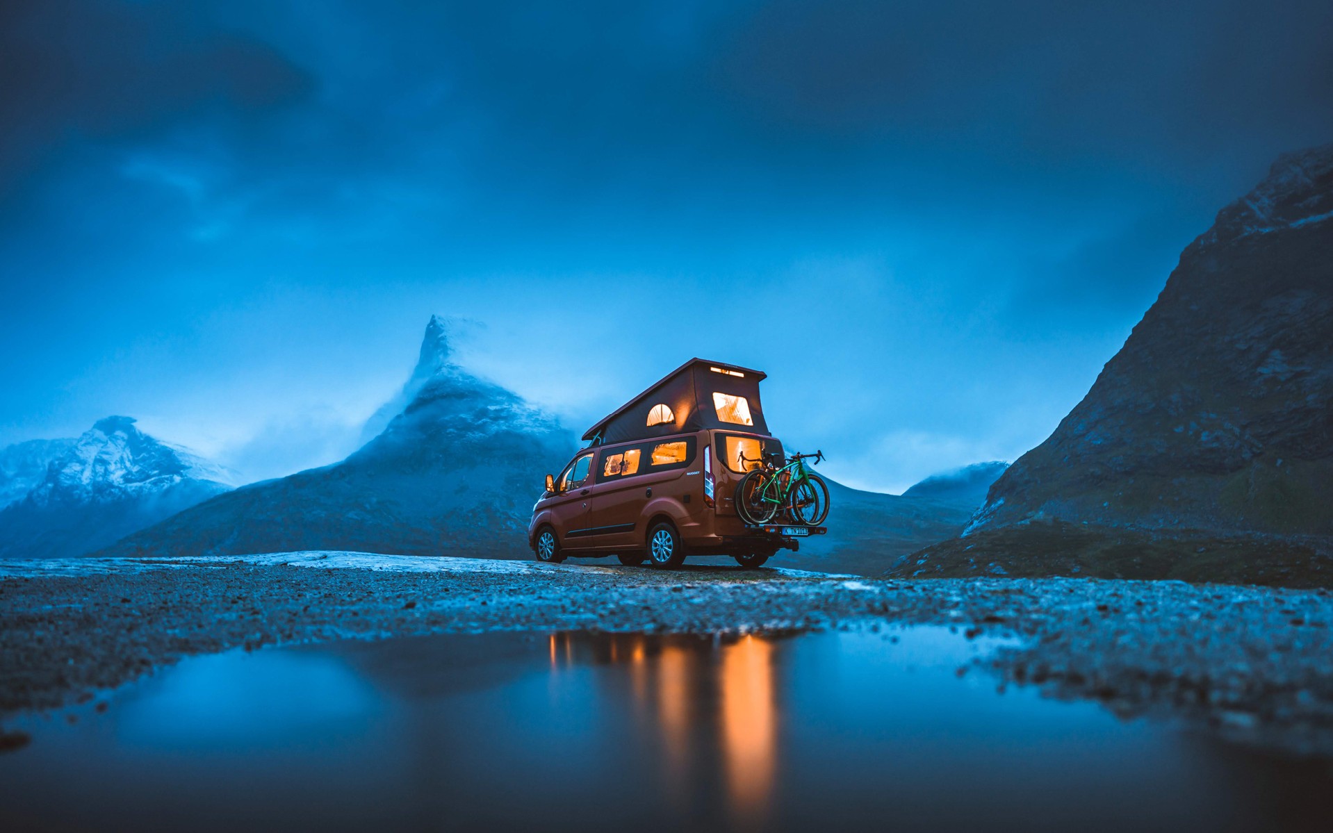 Ζώντας την περιπέτεια στη Νορβηγία με το Ford Transit Custom Nugget