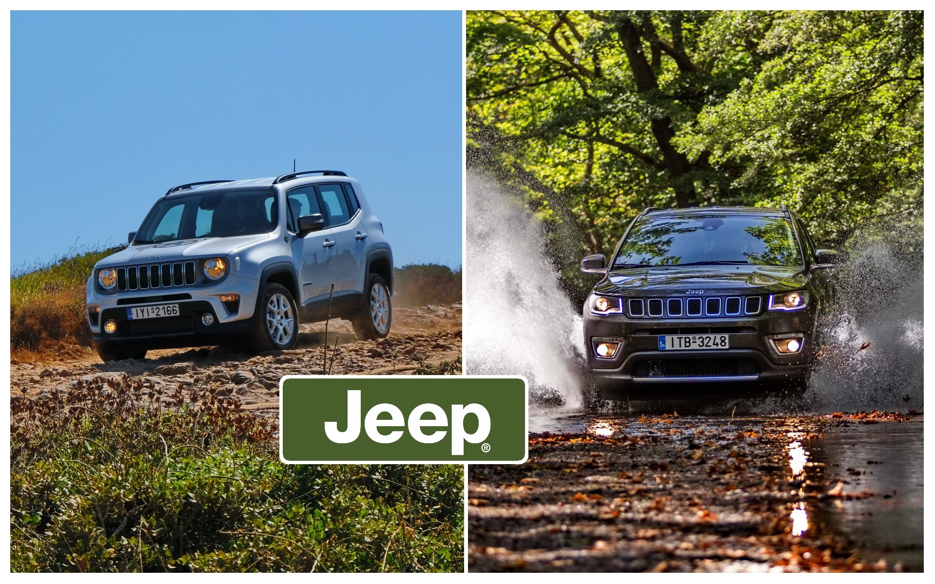 Jeep Compass & Renegade. DNA Περιπέτειας