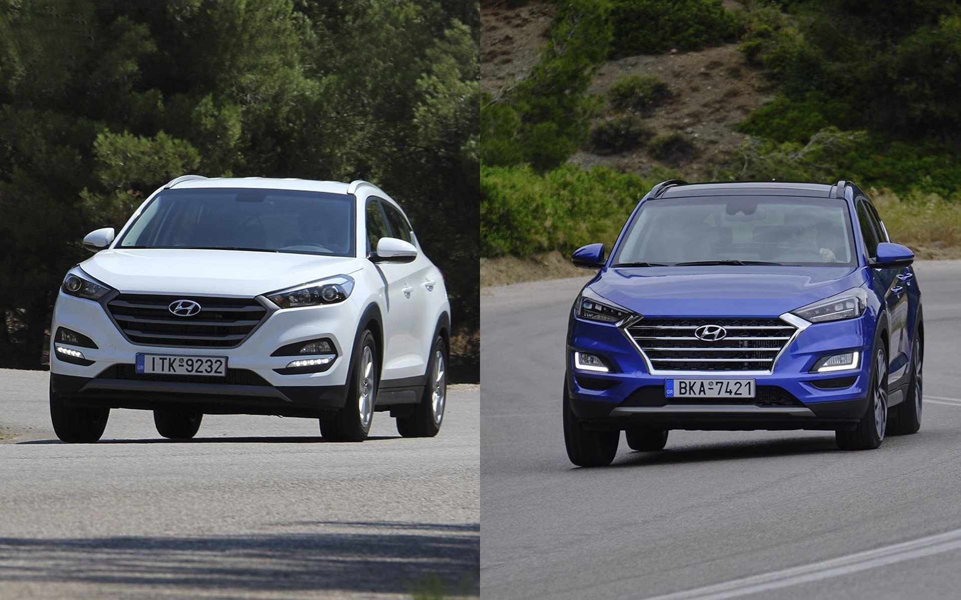 Δοκιμή Hyundai Tucson: 4x4 βενζίνης ή υβριδικό diesel;