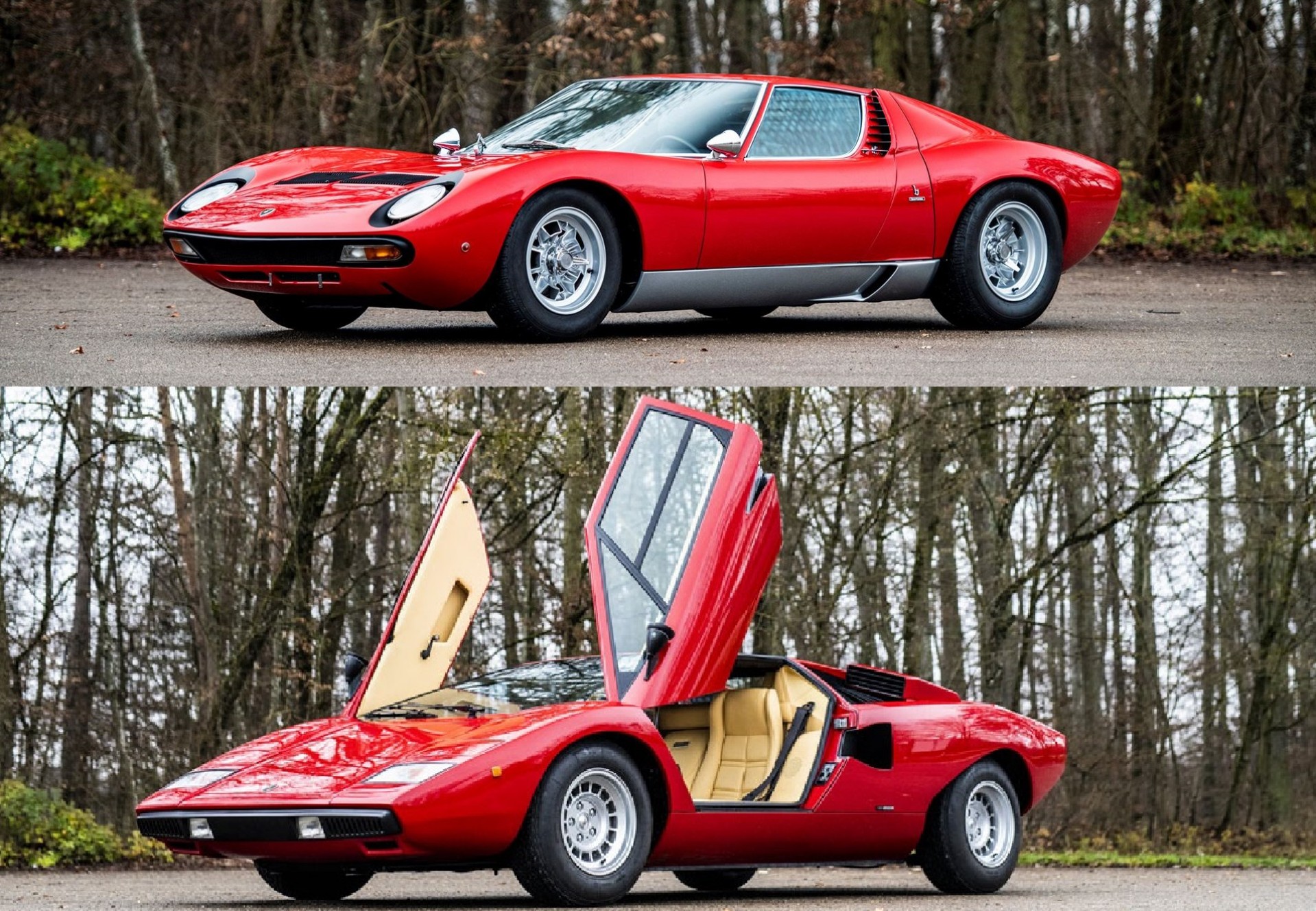 Πόσα λέτε να έπιασαν σε δημοπρασία αυτές οι δύο Lamborghini;