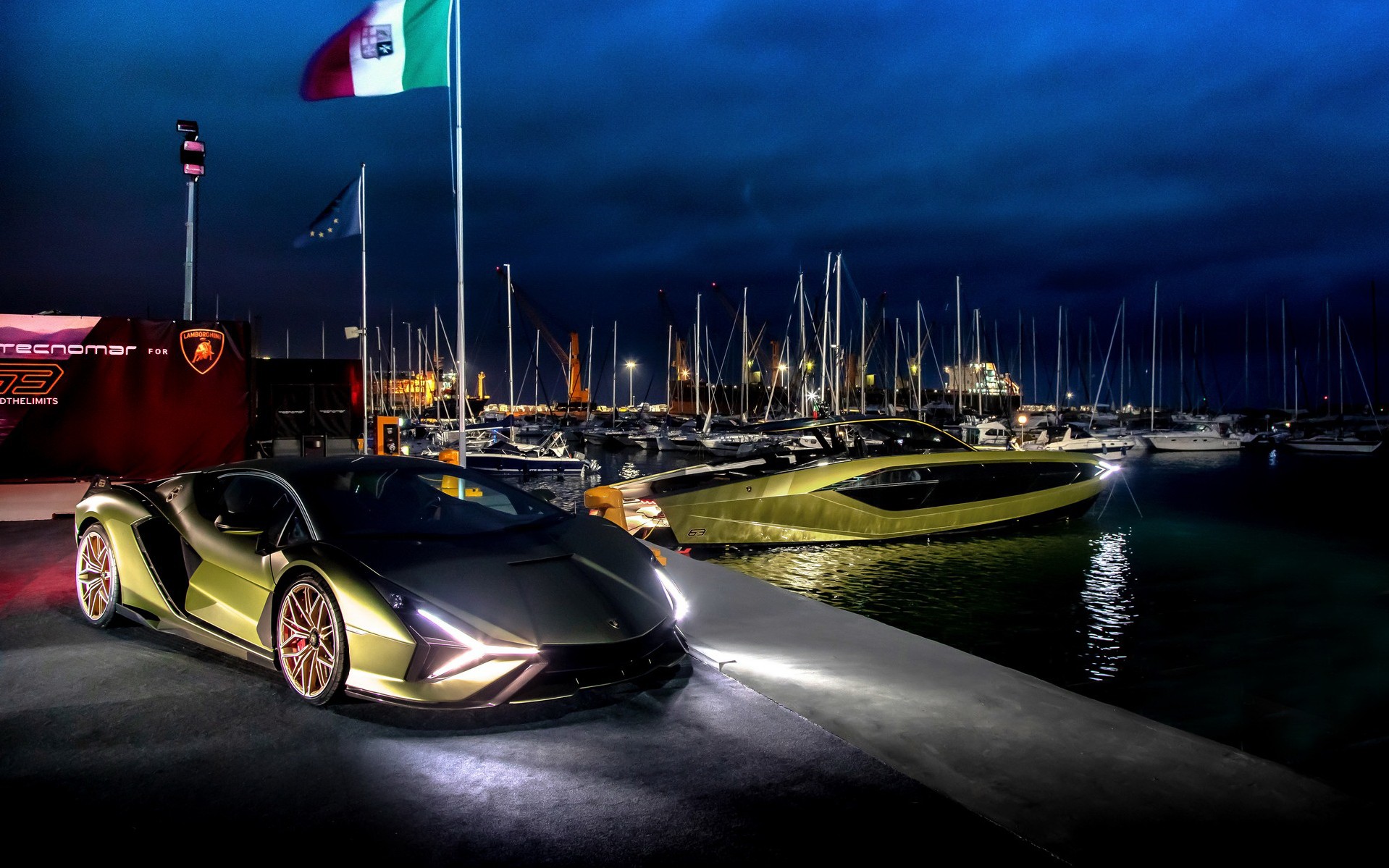 Αυτή η Lamborghini έχει δύο κινητήρες V12 και ταράζει τα νερά...