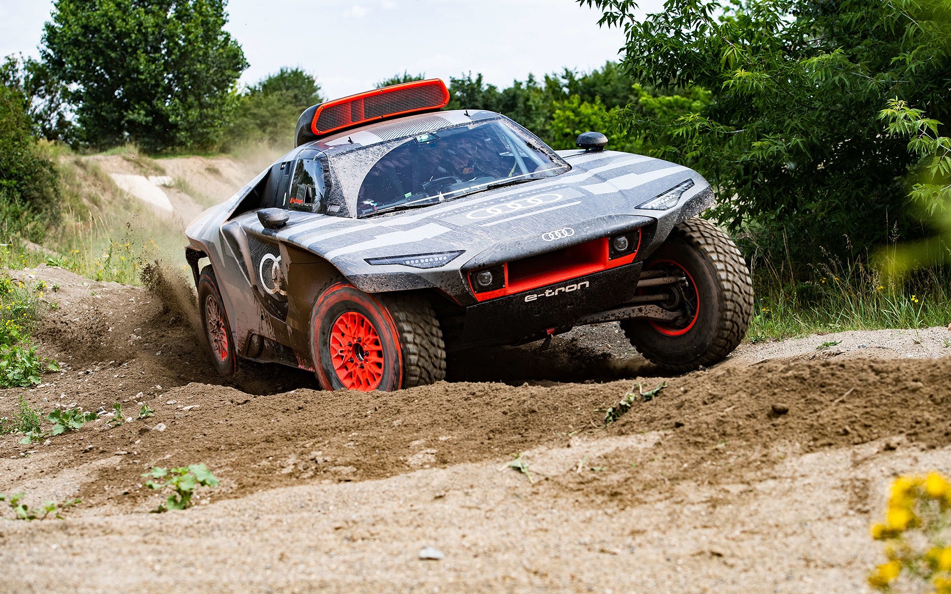 Σκληρές δοκιμές για το ηλεκτρικό Audi RS Q e-tron για το Ράλι Ντακάρ