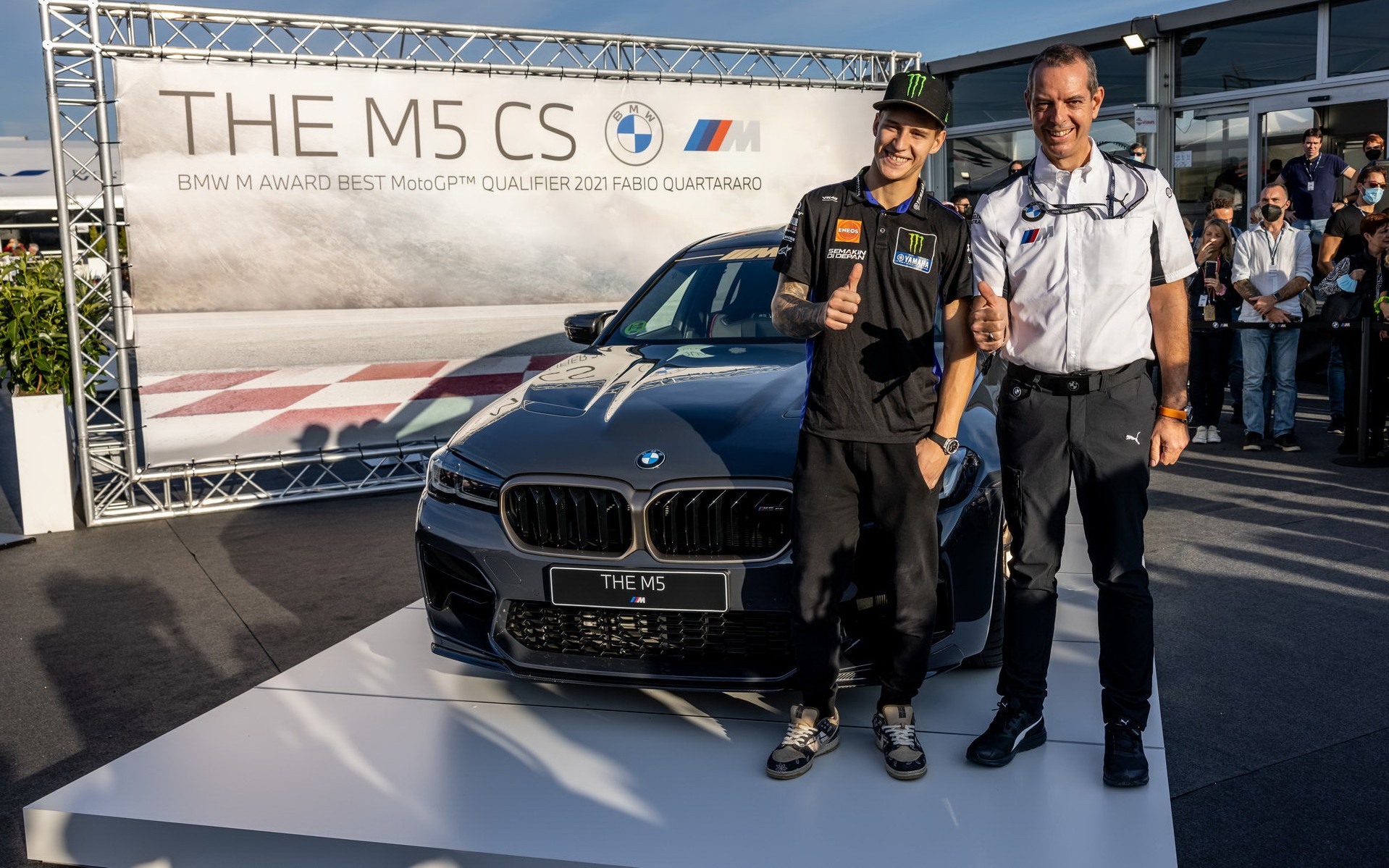 Ο πρωταθλητής του MotoGP Fabio Quartararo κέρδισε μια BMW M5 CS - Δείτε πώς