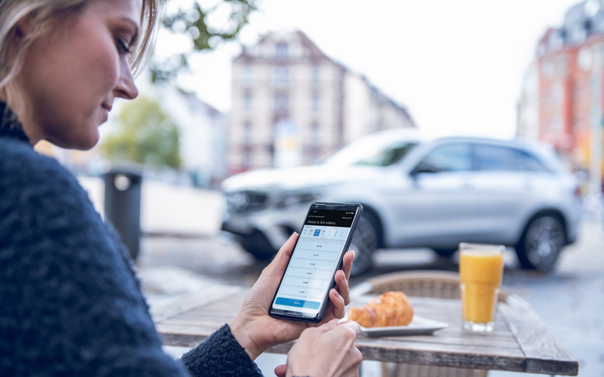 Mercedes me Service App: Σε απευθείας σύνδεση με τη Mercedes σου