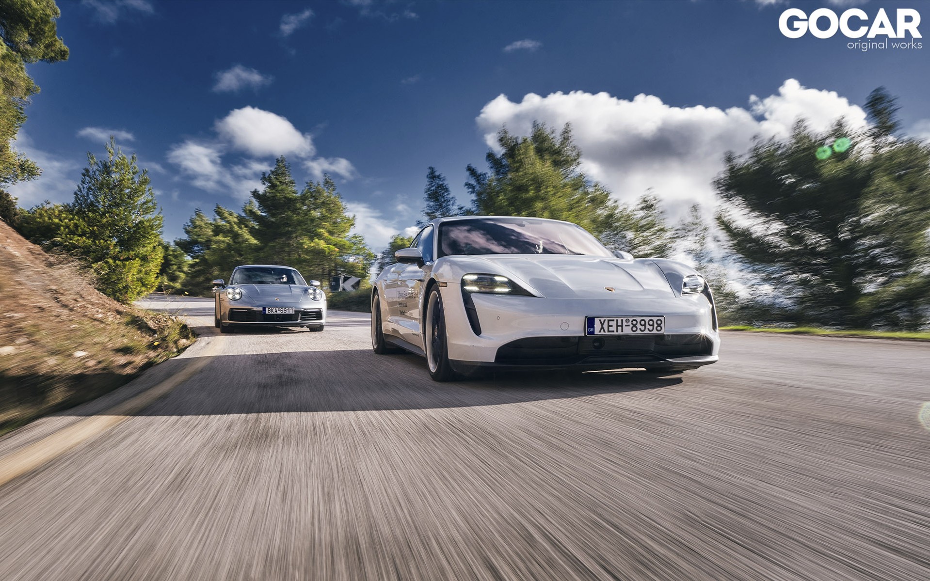 Δοκιμή Porsche Taycan 4S – Porsche 911 Carrera 4S: Από το χθες στο άπειρο