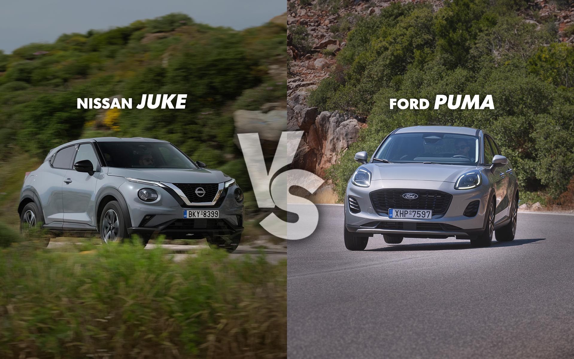 Ford Puma vs Nissan Juke: Τα B-SUV με χαρακτήρα! 