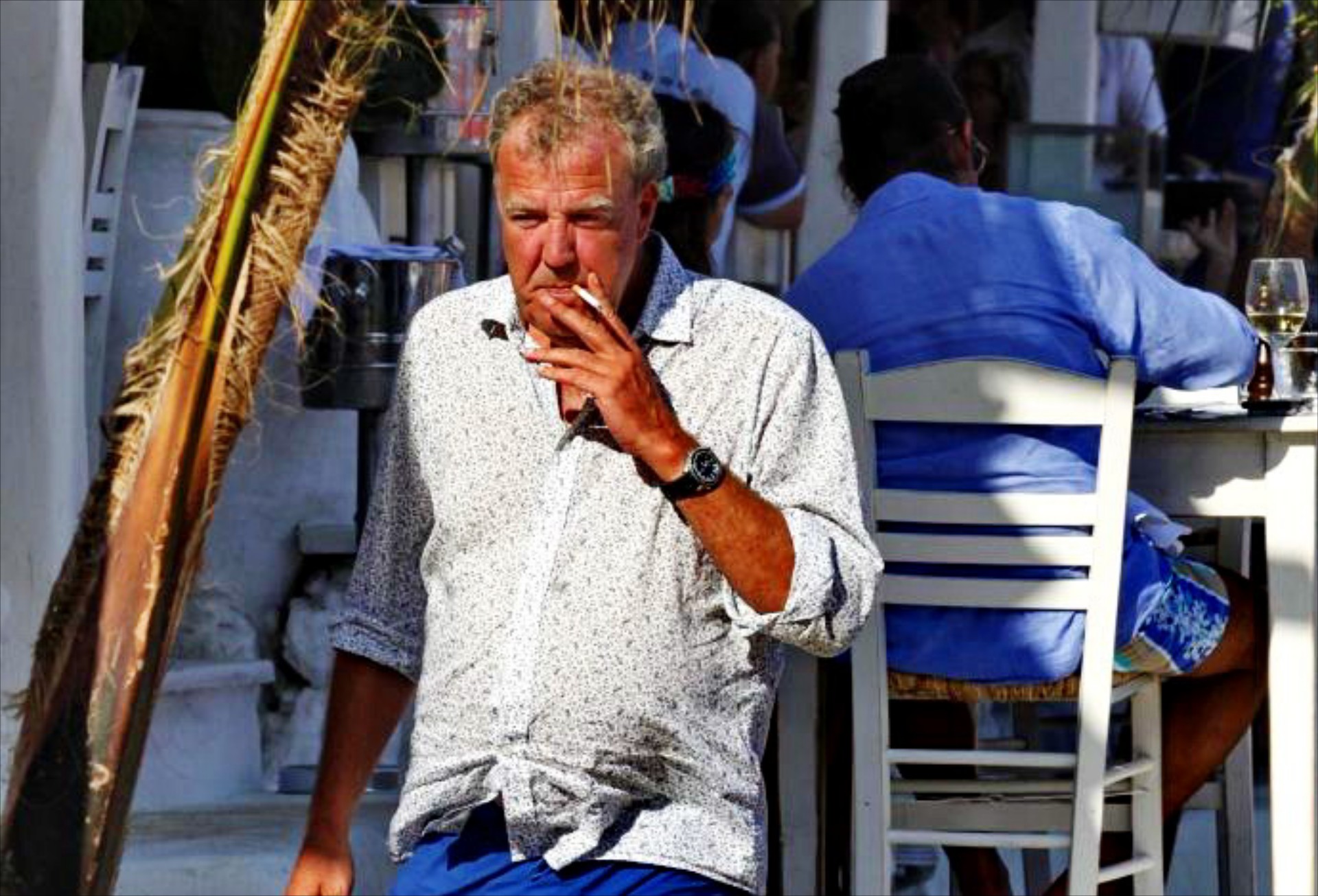 Ο Jeremy Clarkson του TOP GEAR στη Μύκονο