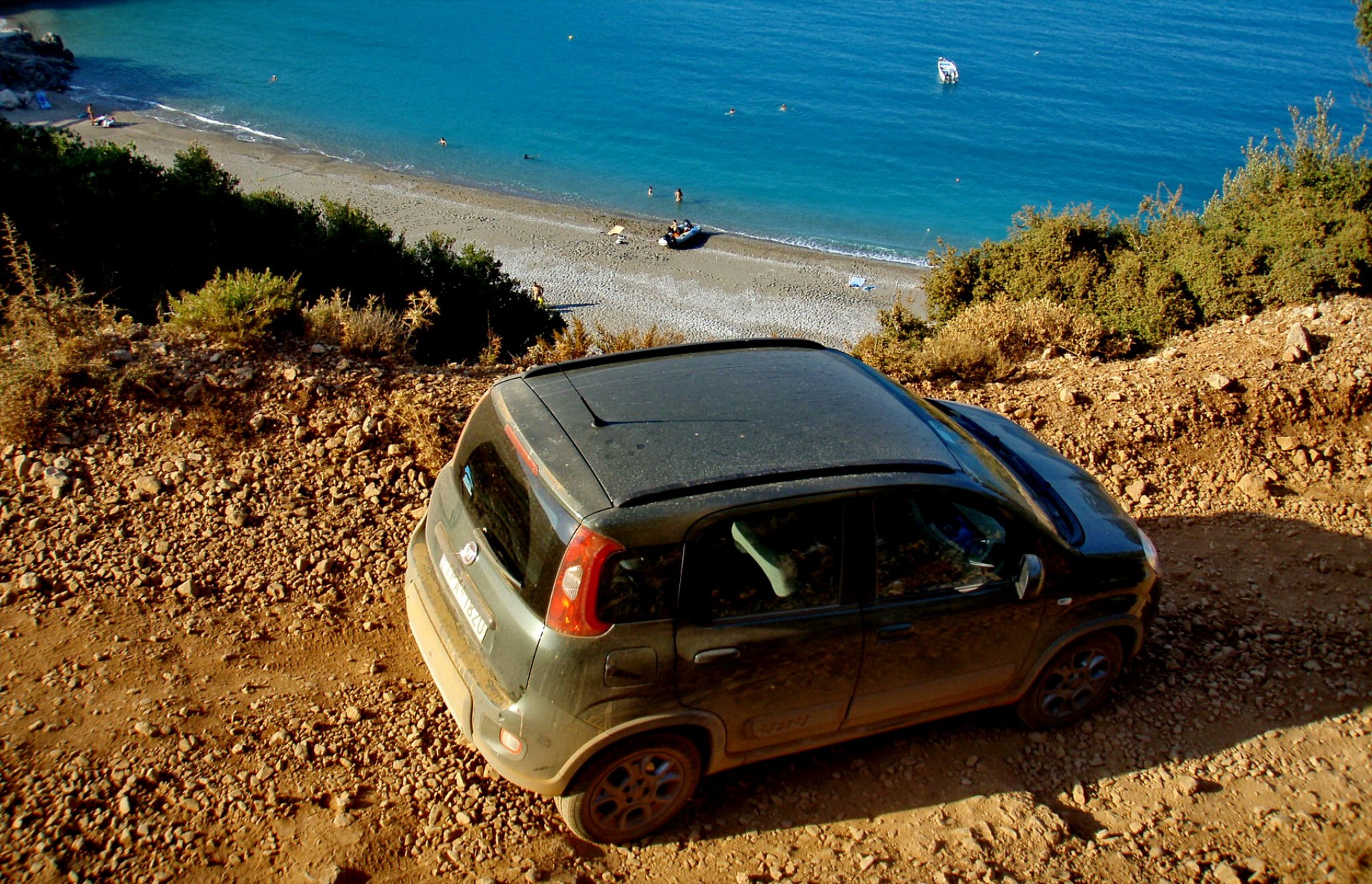 Διακοπές με Fiat Panda 4x4 1.3 MTJ