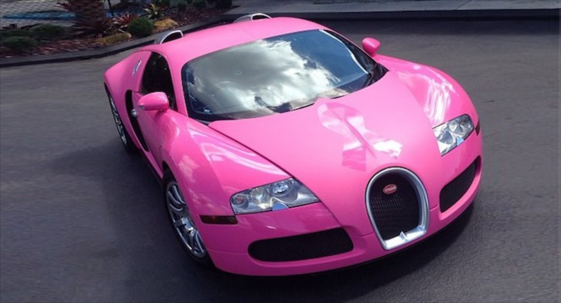 Μια Bugatti στα ροζ