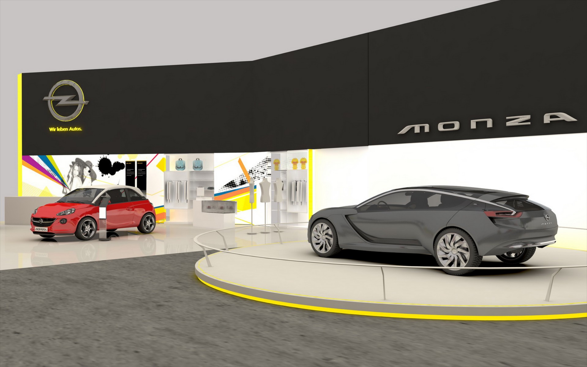 Opel Adam R2 και Monza Concept στο Essen