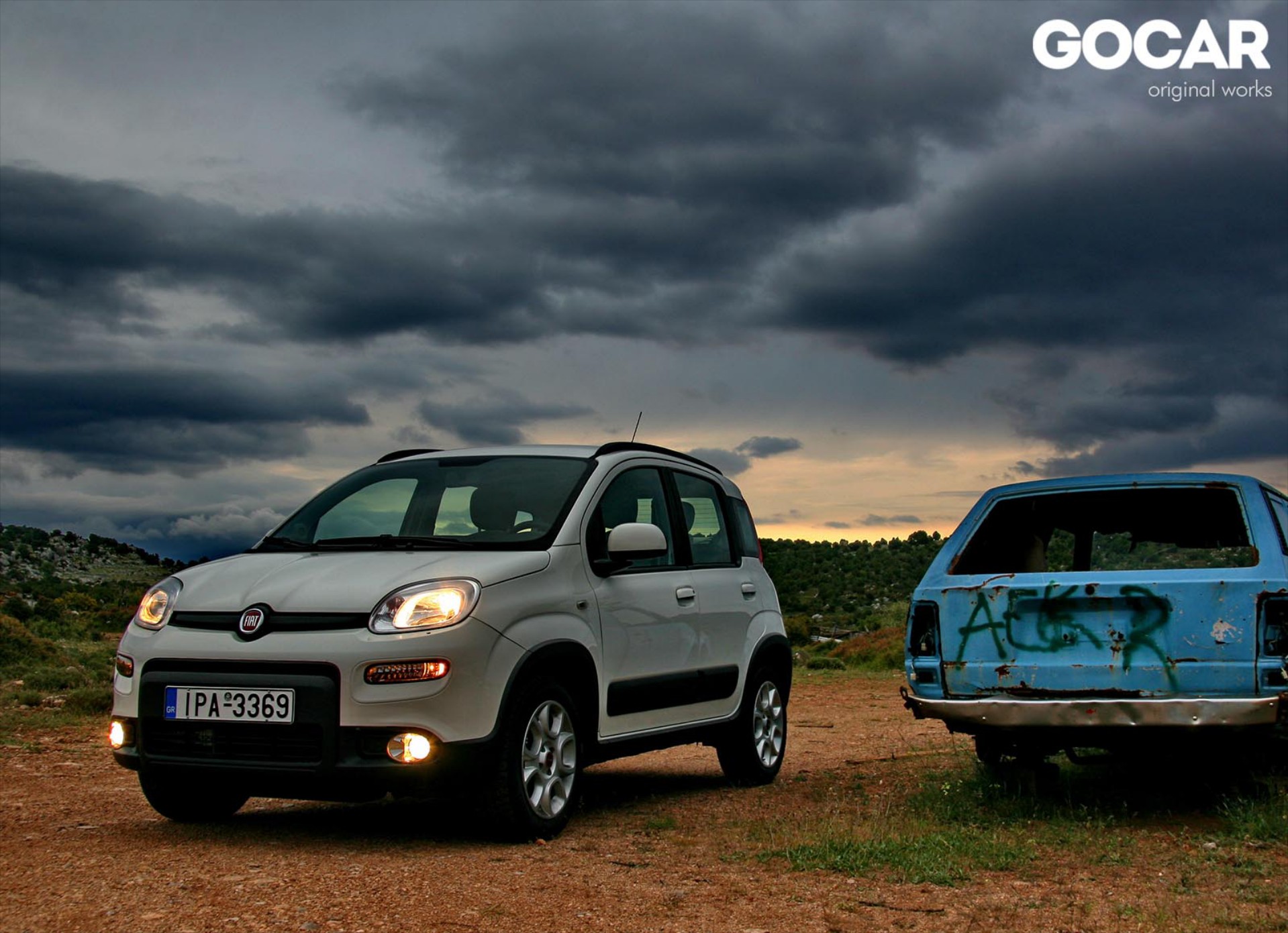 Βολτάρουμε με Fiat Panda Trekking Twinair