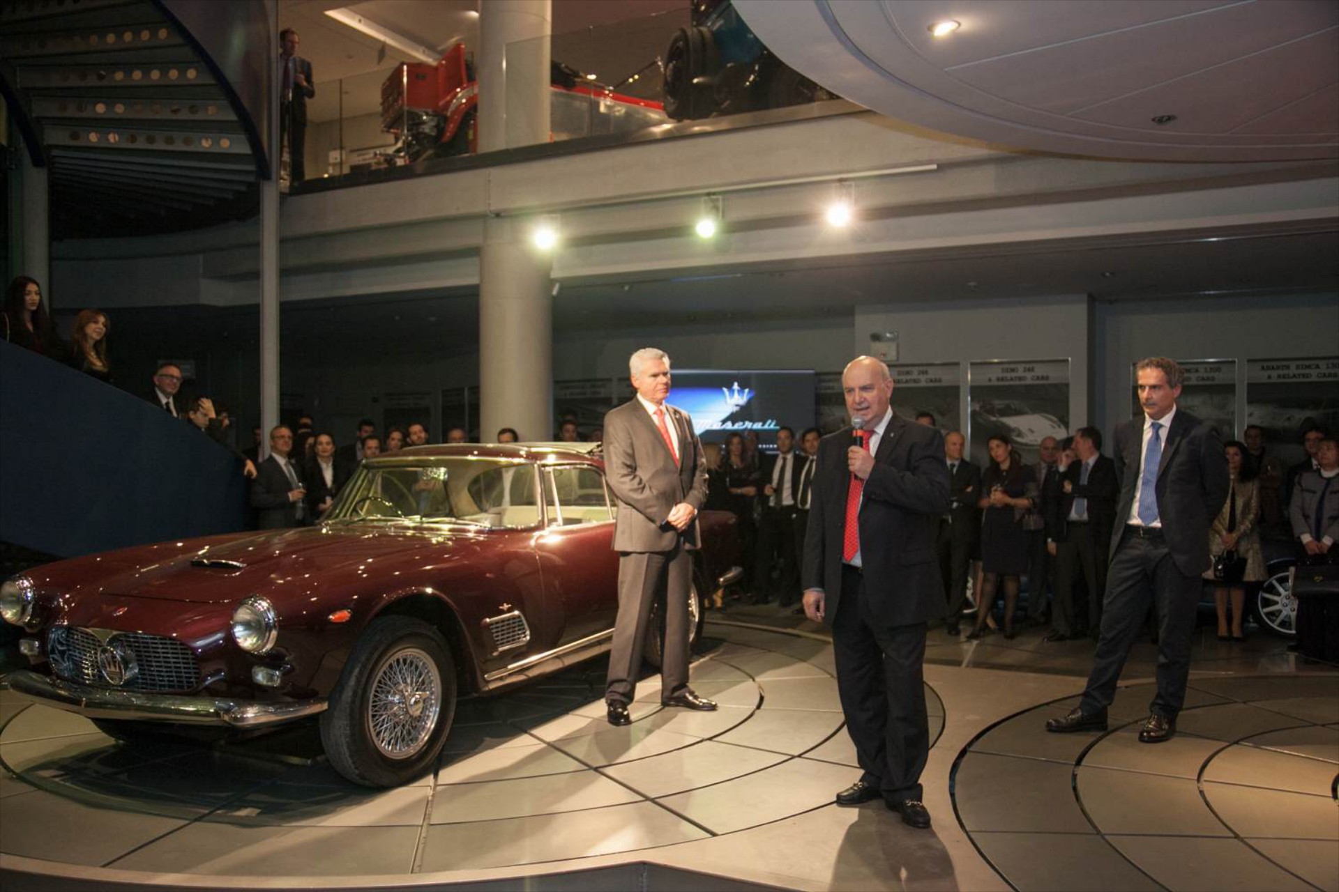 Εγκαίνια για την έκθεση «100 ΧΡΟΝΙΑ MASERATI»