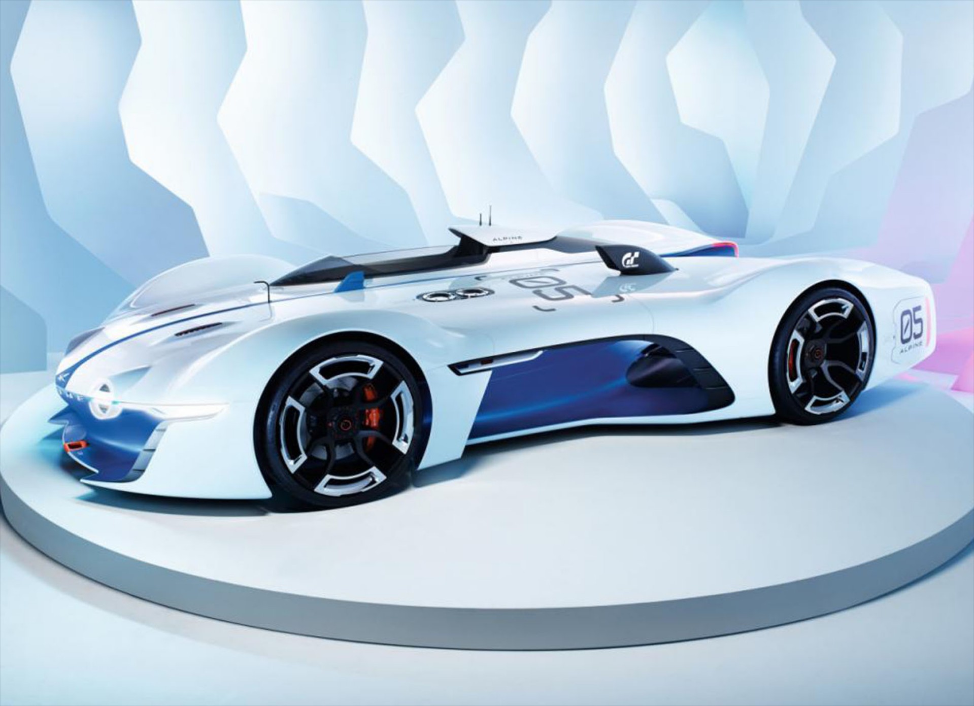 Αποκάλυψη του φουτουριστικού Alpine Vision GT