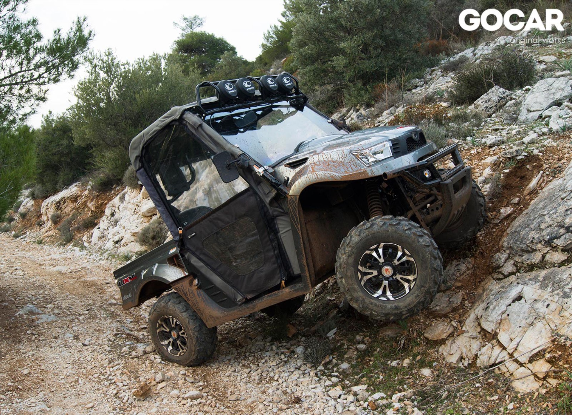 Σε βουνά & σε λαγκάδια με Kymco UXV 700i LX