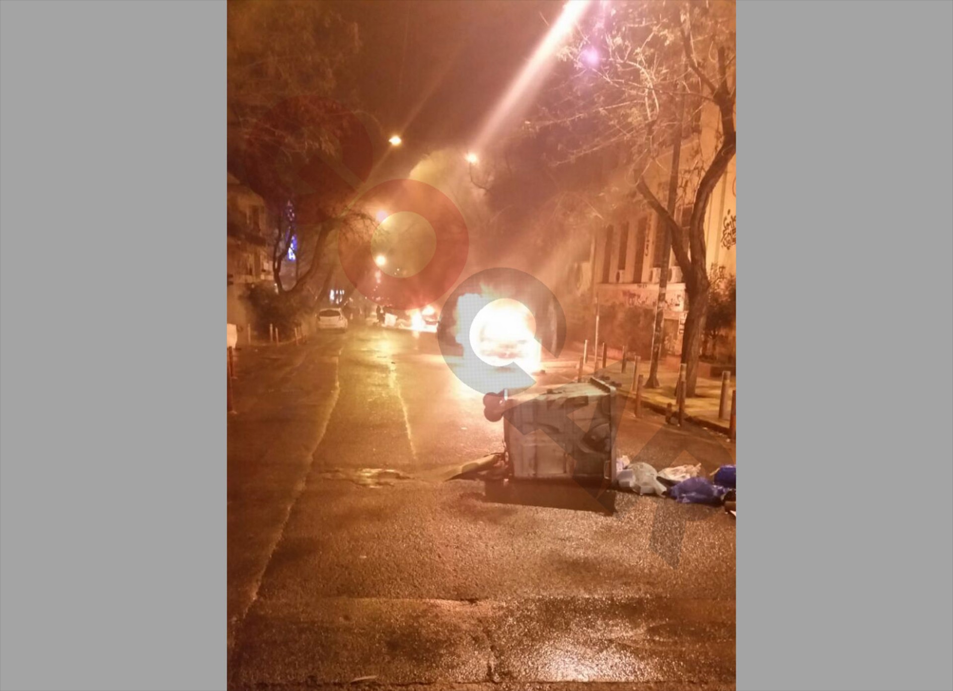 Επεισόδια στην Αθήνα από τη χθεσινή πορεία 