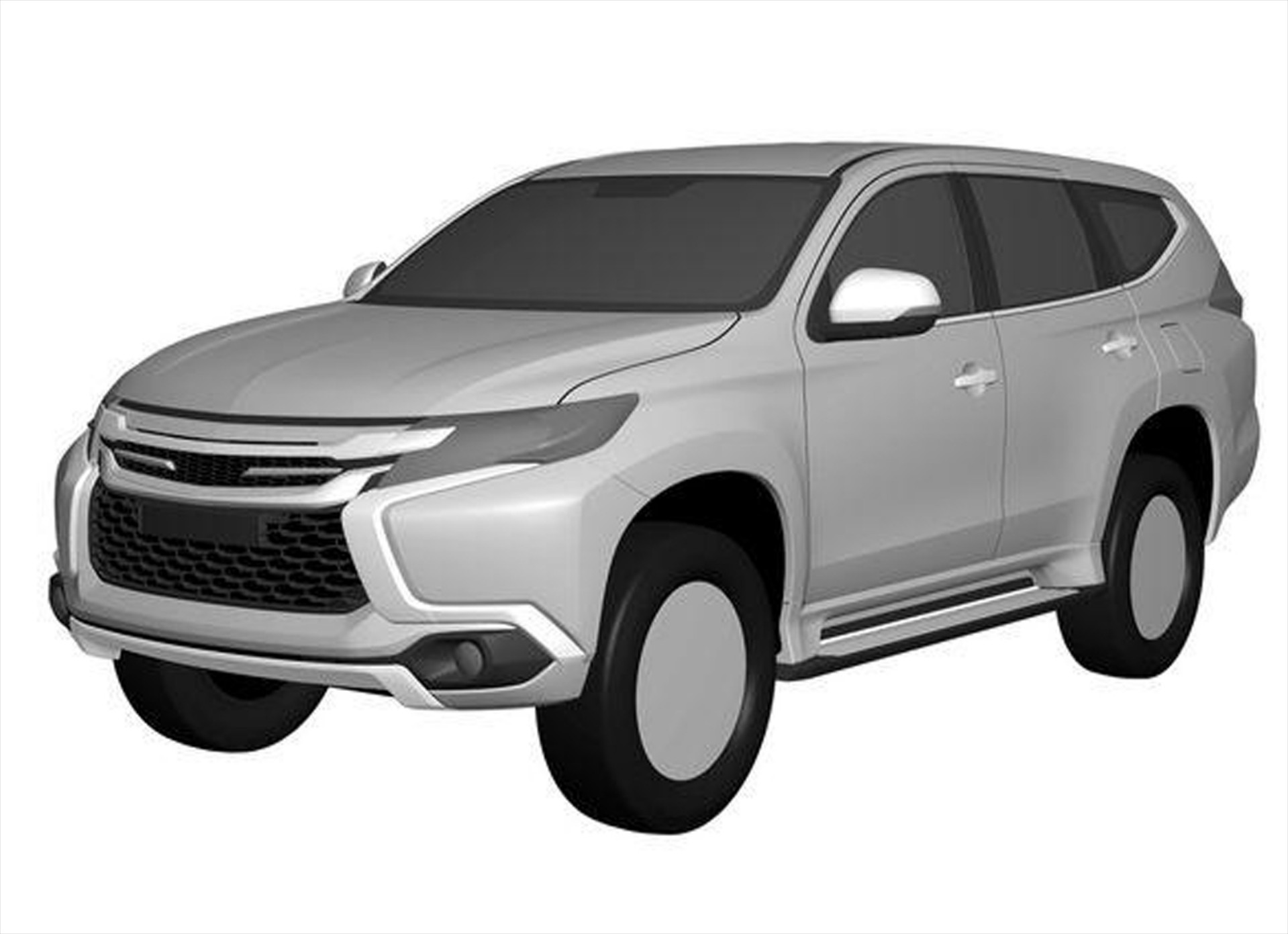 Σχέδια του νέου Mitsubishi Pajero Sport