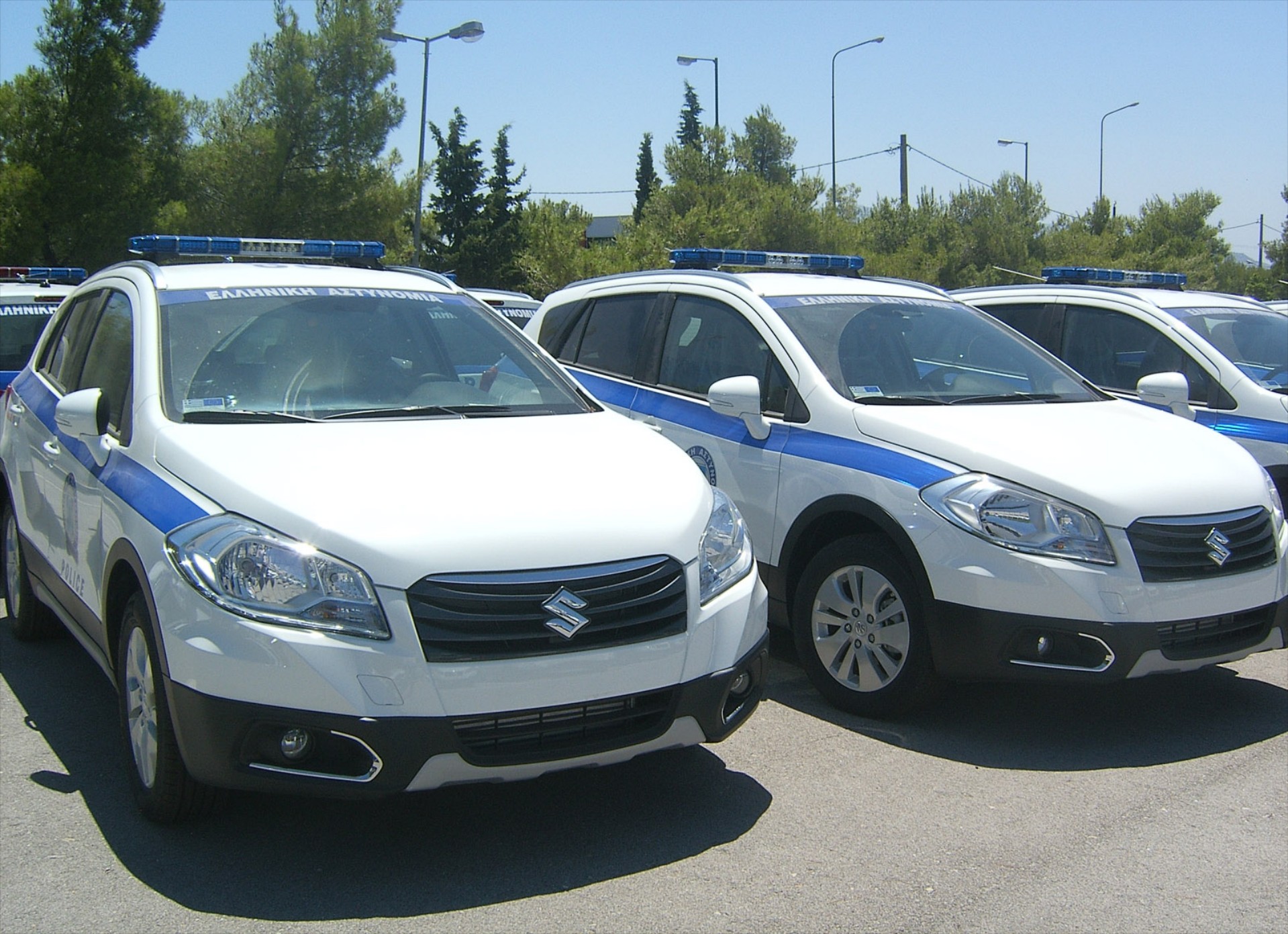 226 Suzuki SX4 S-CROSS για την Ελληνική Αστυνομία