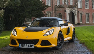 Lotus Exige Sport 350 με βάρος 1.125 kg