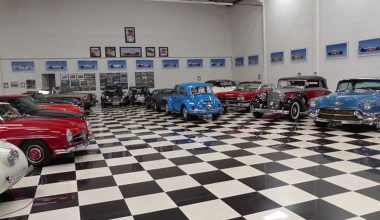 Το γκαράζ του Nelson Piquet σου «παίρνει» το μυαλό