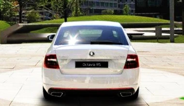 Skoda Octavia RS 2013: Οι πρώτες φωτογραφίες διέρρευσαν στο διαδίκτυο