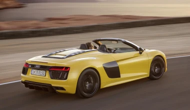 Νέο Audi R8 Spyder V10 στη Νέα Υόρκη (+video)