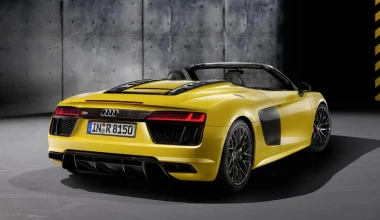 Νέο Audi R8 Spyder V10 στη Νέα Υόρκη (+video)