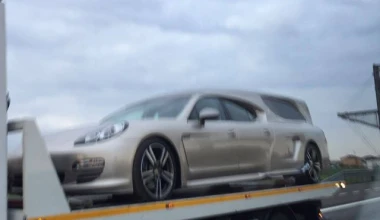 Μια Porsche Panamera που έγινε… νεκροφόρα!
