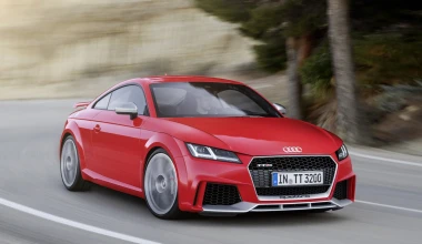 Πρεμιέρα για τα Audi TT RS των 400 PS