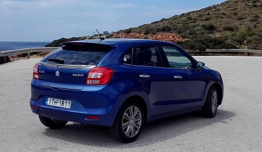 ΠΡΩΤΗ ΟΔΗΓΗΣΗ: Suzuki Baleno 1.0 Turbo