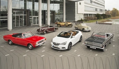 Η ιστορία των 100+ χρόνων των «ανοιχτών» Opel