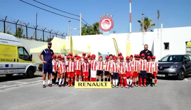 Ολυμπιακός & Renault σκοράρουν στην οδική ασφάλεια