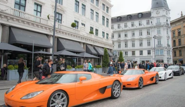 1η συγκέντρωση ιδιοκτητών Koenigsegg (video)