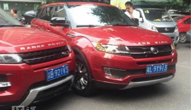 Landwind X7 τρακάρει με Range Rover Evoque