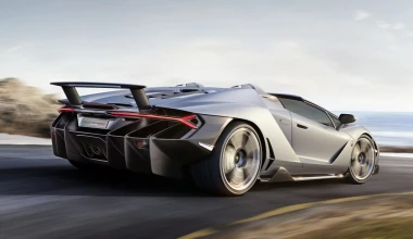 Εντυπωσιάζει η νέα Lamborghini Centenario Roadster (+vid)