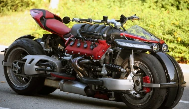 Μοτοσικλέτα με κινητήρα Maserati 470 ίππων (video)