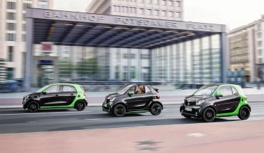 Πρεμιέρα στο Παρίσι τα ηλεκτρικά Smart