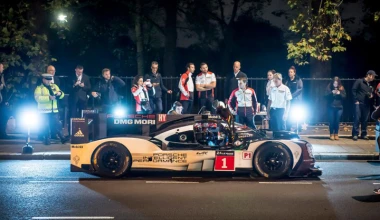 Porsche 919 και Panamera Ε-Ηybrid στο Λονδίνο (video)