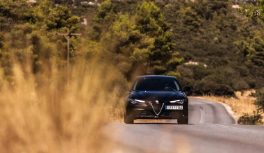 ΔΟΚΙΜΗ: Alfa Romeo Giulia 2.2 diesel 180 PS