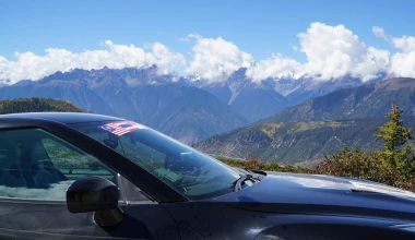 Με Nissan GT-R στο Έβερεστ