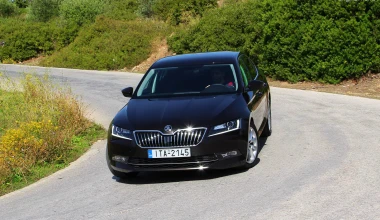 ΔΟΚΙΜΗ: Skoda Superb 1.6 TDI Diesel 120 PS