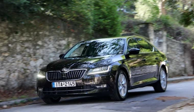 ΔΟΚΙΜΗ: Skoda Superb 1.6 TDI Diesel 120 PS