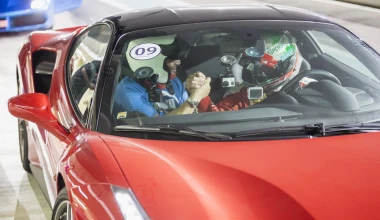 Ο Fisichella χαρίζει χαμόγελα με την 488 GTB (video)