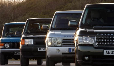 48 χρόνια εξέλιξης του Range Rover σε 1,5 λεπτό (vid)