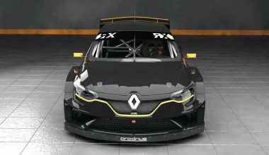 Renault Megane WRX με αγωνιστική περιβολή