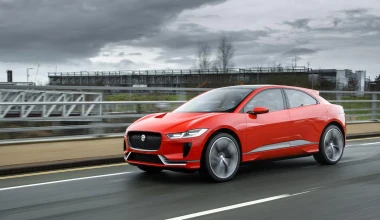 Το πρωτότυπο ηλεκτρικό Jaguar SUV στους δρόμους του Λονδίνου (vid)