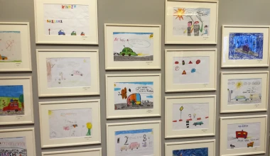 Τα παιδιά ζωγραφίζουν για την οδική ασφάλεια