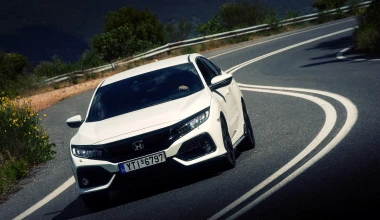 ΟΔΗΓΟΥΜΕ το νέο Honda Civic VTEC Turbo